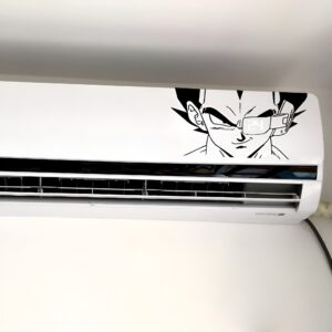 Sticker mural Vegeta pour déco Dragon Ball