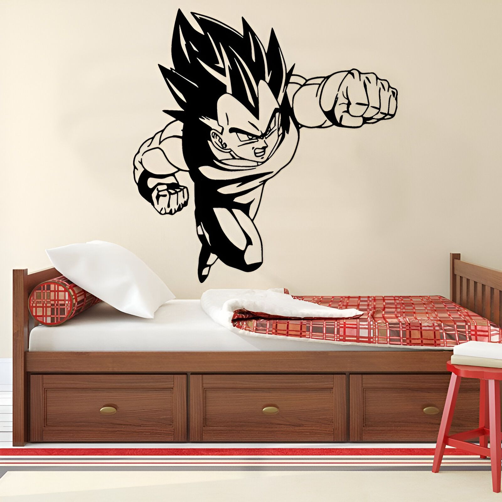 Sticker mural Vegeta en combat Dragon Ball – Image 2