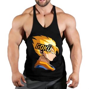 Stringer Goku Super Saiyan Dragon Ball, tailles S à 3XL