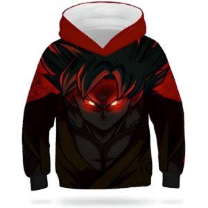 Sweat DBZ Enfant Bad Saiyan de 4-5 ans à 13-14 ans