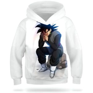 Sweat DBZ Enfant Black Goku 4 ANS à 14 ANS