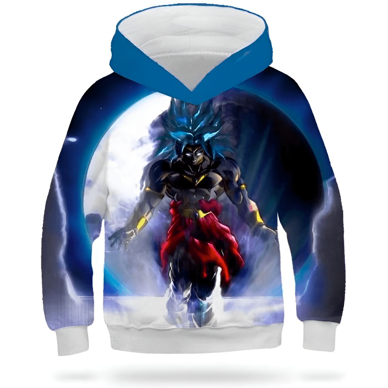 Sweat Enfant Broly SSJ Blue 4 ANS à 14 ANS