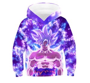 Sweat DBZ Enfant Instinct Saiyan 4 ANS à 14 ANS
