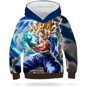 Sweat DBZ Enfant Kaméhaméha 3-14 ans