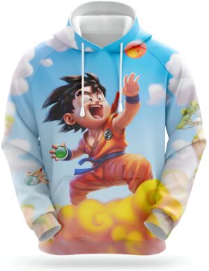 Sweat Goku Détecteur Dragon Ball