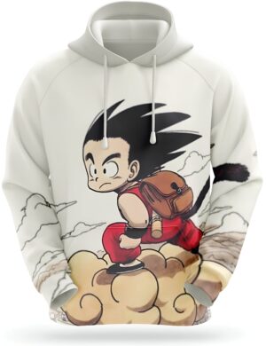 Sweat Dragon Ball avec Nuage Magique