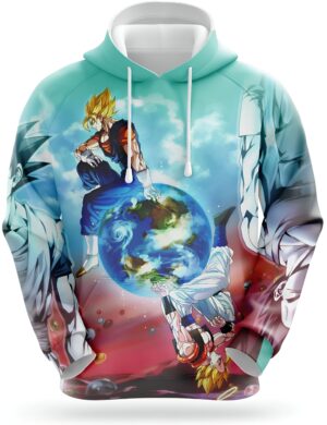Sweat Dragon Ball Vegeto et Gogeta