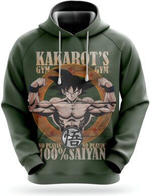 Sweat Dragon Ball Z Goku en musculation