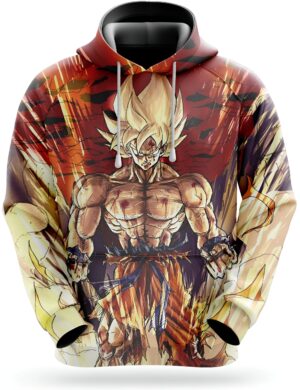 Sweat Goku Transformation Dragon Ball Z