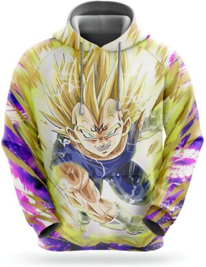 Sweat Majin Vegeta Dragon Ball Z du S au 5XL