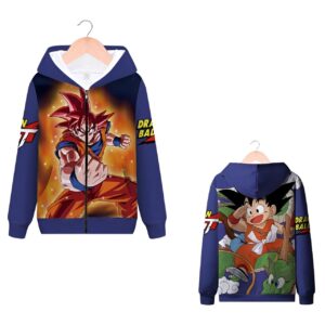 Sweat Zip DBGT Sangoku 3XL 4XL