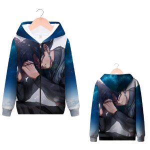 Sweat Zip Goku Noir S à 4XL