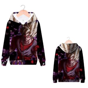 Sweat Zip Goku Black SSJ
