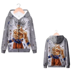 Sweat Zip DBS Ultra Instinct du S au 4XL