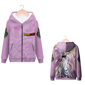 Sweat Zip DBZ Miss Boo jusqu'à 4XL