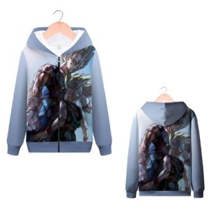 Sweat Zip DBZ Vegeta & Trunks S à 4XL