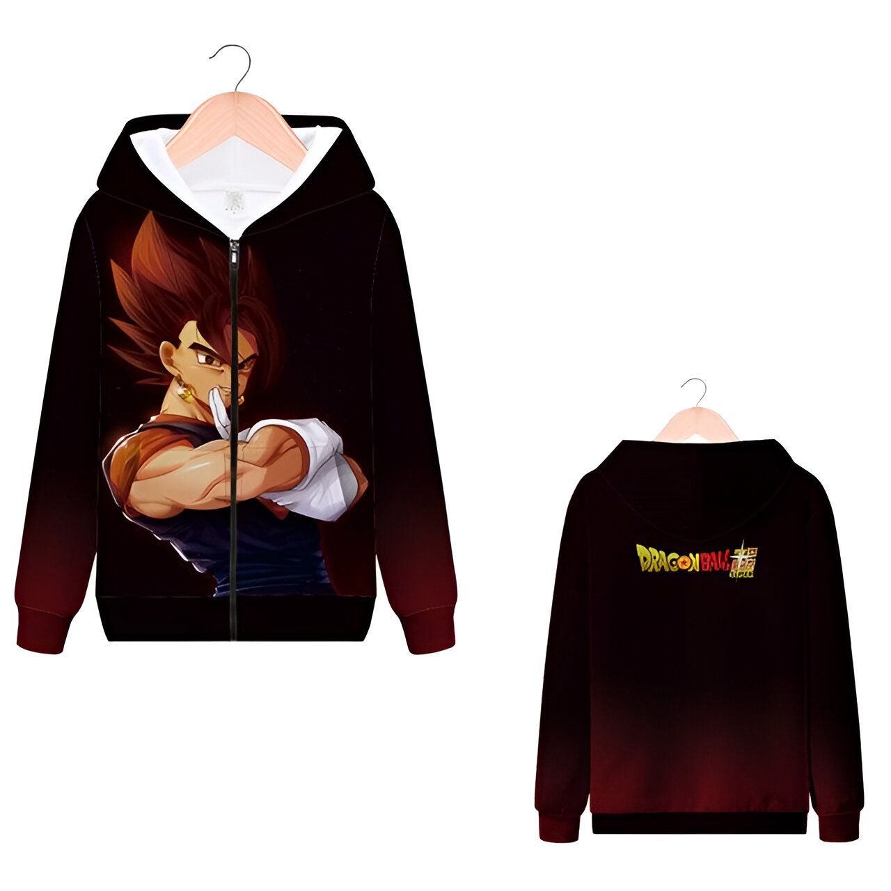 Sweat Zip DBZ Vegeto 3XL, 4XL