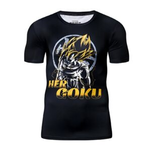 T-shirt de compression Goku Dragon Ball