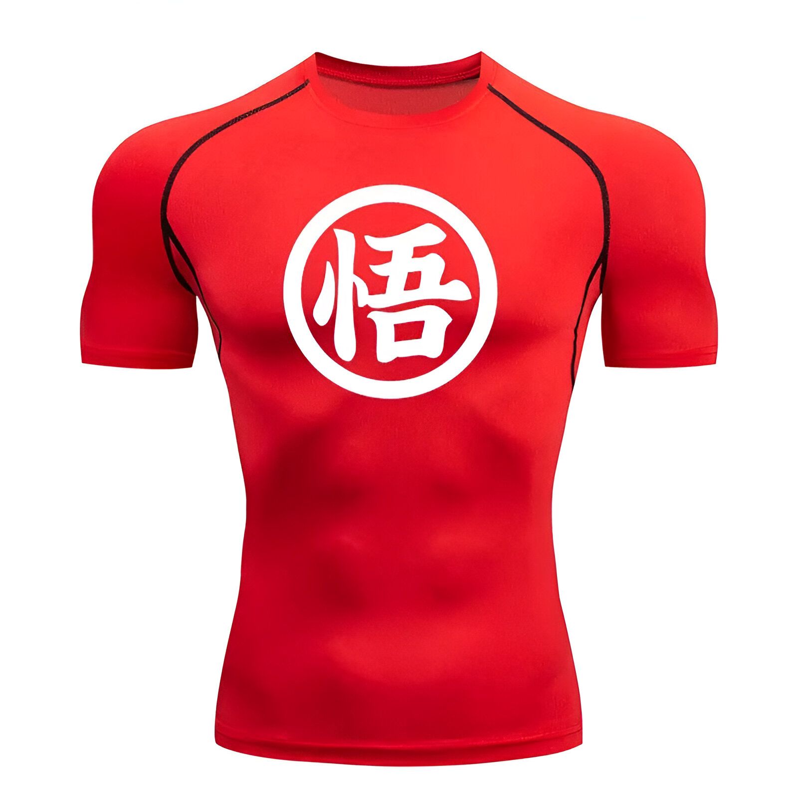 Kanji Go Dragon Ball T-Shirt Coupe Compression – Image 4