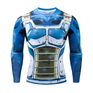 T-Shirt Compression Long Saiyan Amélioré 4XL
