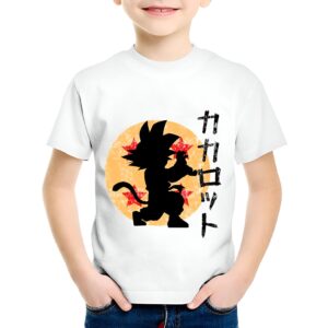 T-Shirt Enfant DBZ Goku Kamehameha