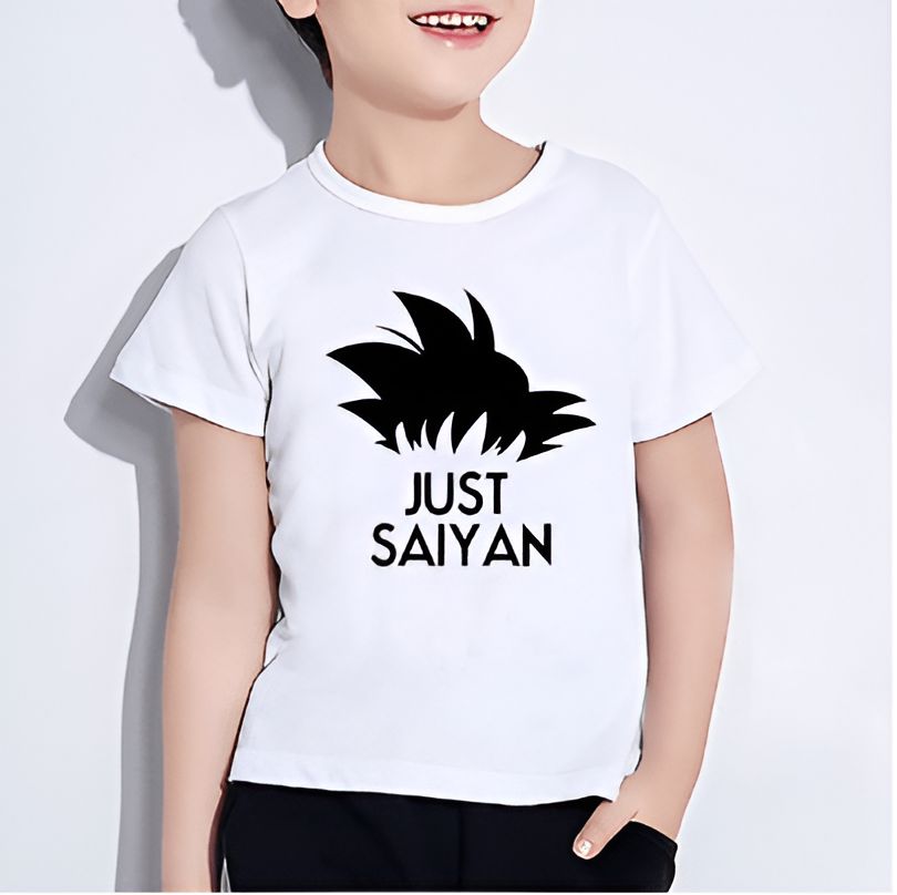 T-Shirt Enfant DBZ Just Saiyan