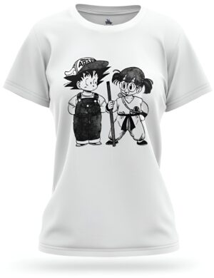 T-shirt Femme DBZ Goku & Arale, du XS au XXL