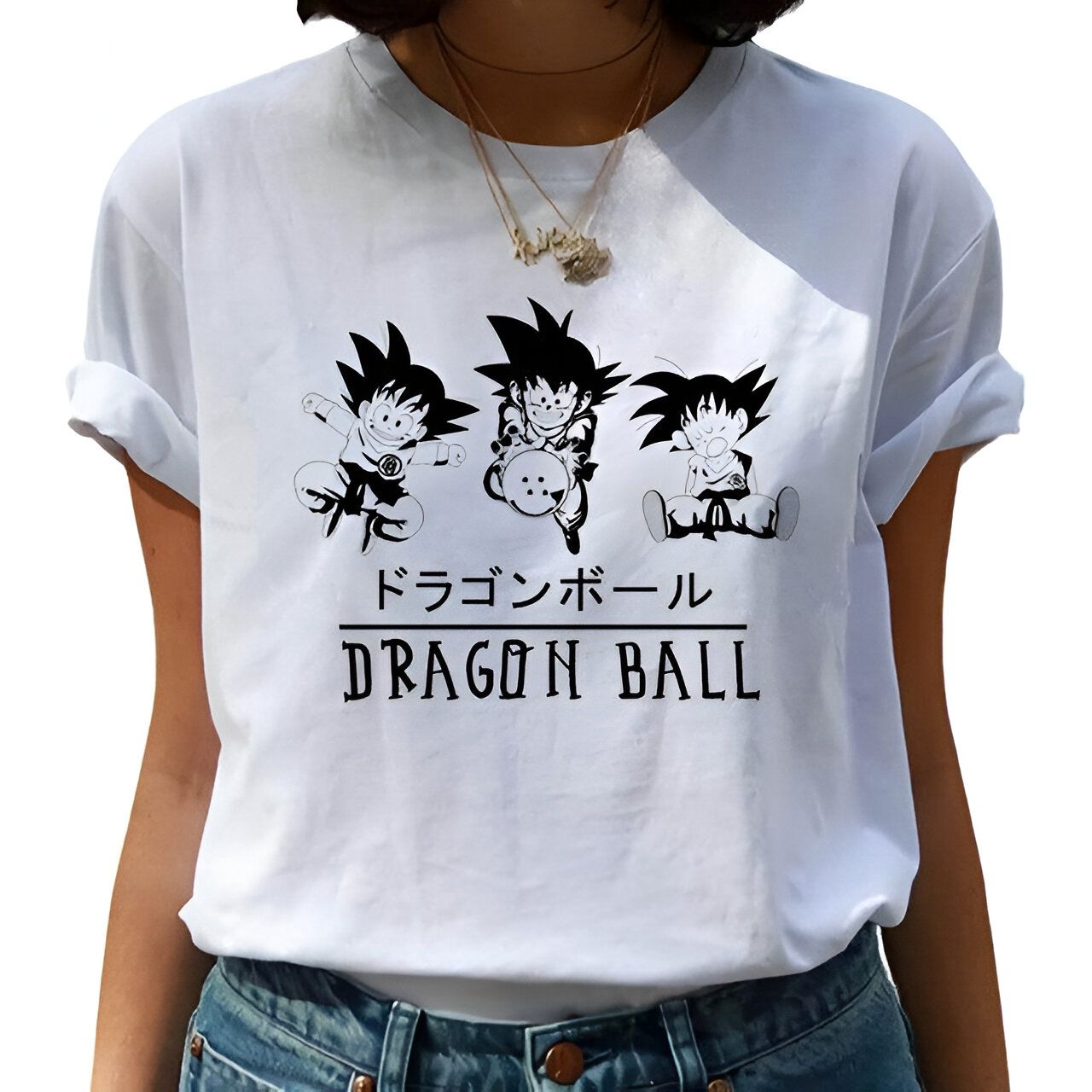 T-shirt femme DBZ du XS au XXL – Image 2