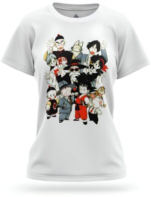 T-shirt femme Dragon Ball Z mashup original