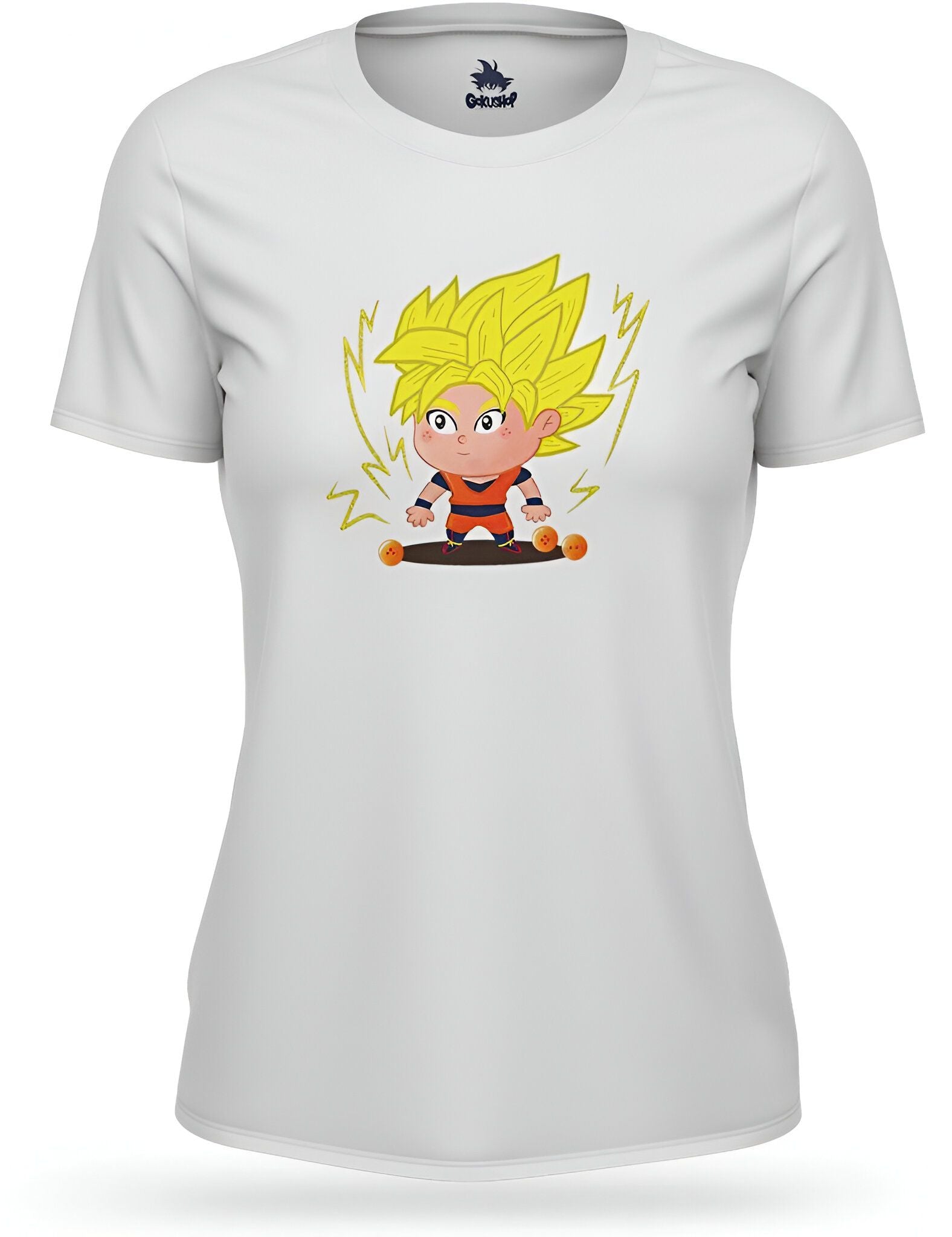 T-shirt Femme DBZ Mini Goku Super Saiyan