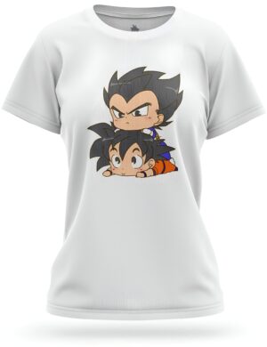 T-Shirt Femme DBZ Vegeta & Goku