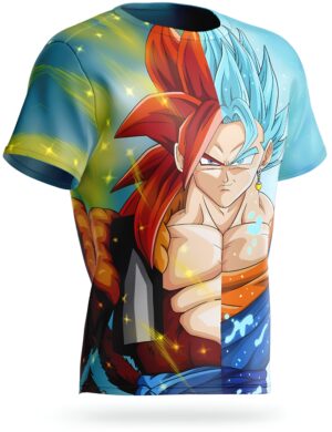 T-shirt Dragon Ball duel Gogeta et Vegeto
