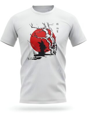 T-Shirt Petit Pêche Dragon Ball avec Goku