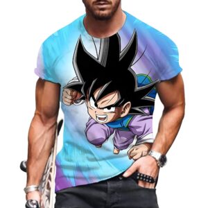 T-Shirt Goten Punch - Dragon Ball
