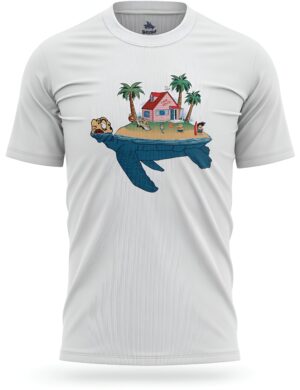 T-Shirt Dragon Ball avec Kame House