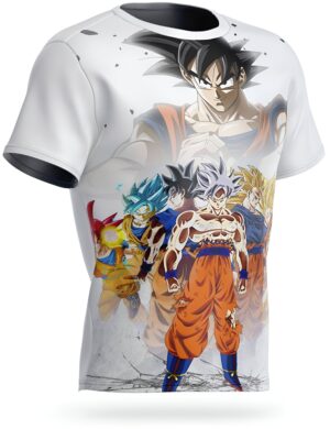 T-Shirt Dragon Ball Cœur Pur Saiyan du S au 5XL