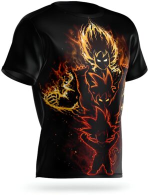T-shirt Dragon Ball avec Son Goku, version Evolution