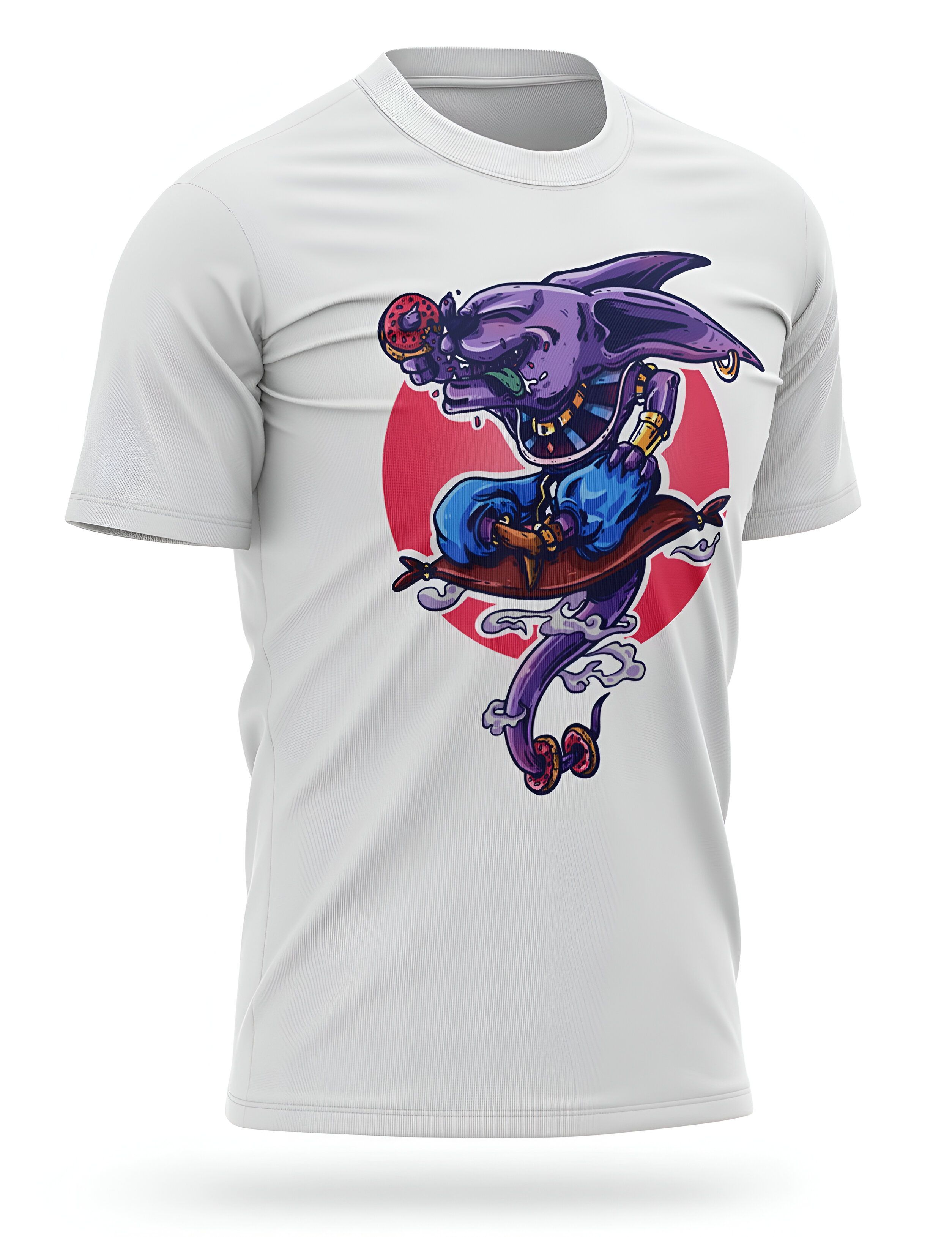 T-shirt Beerus Donuts Dragon Ball Super – Image 2