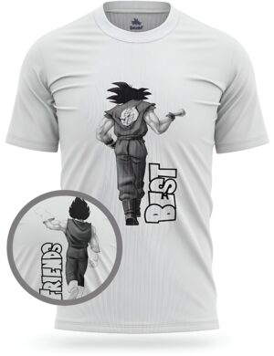 T-shirt Dragon Ball Z Goku Best Friends Tailles S à 3XL
