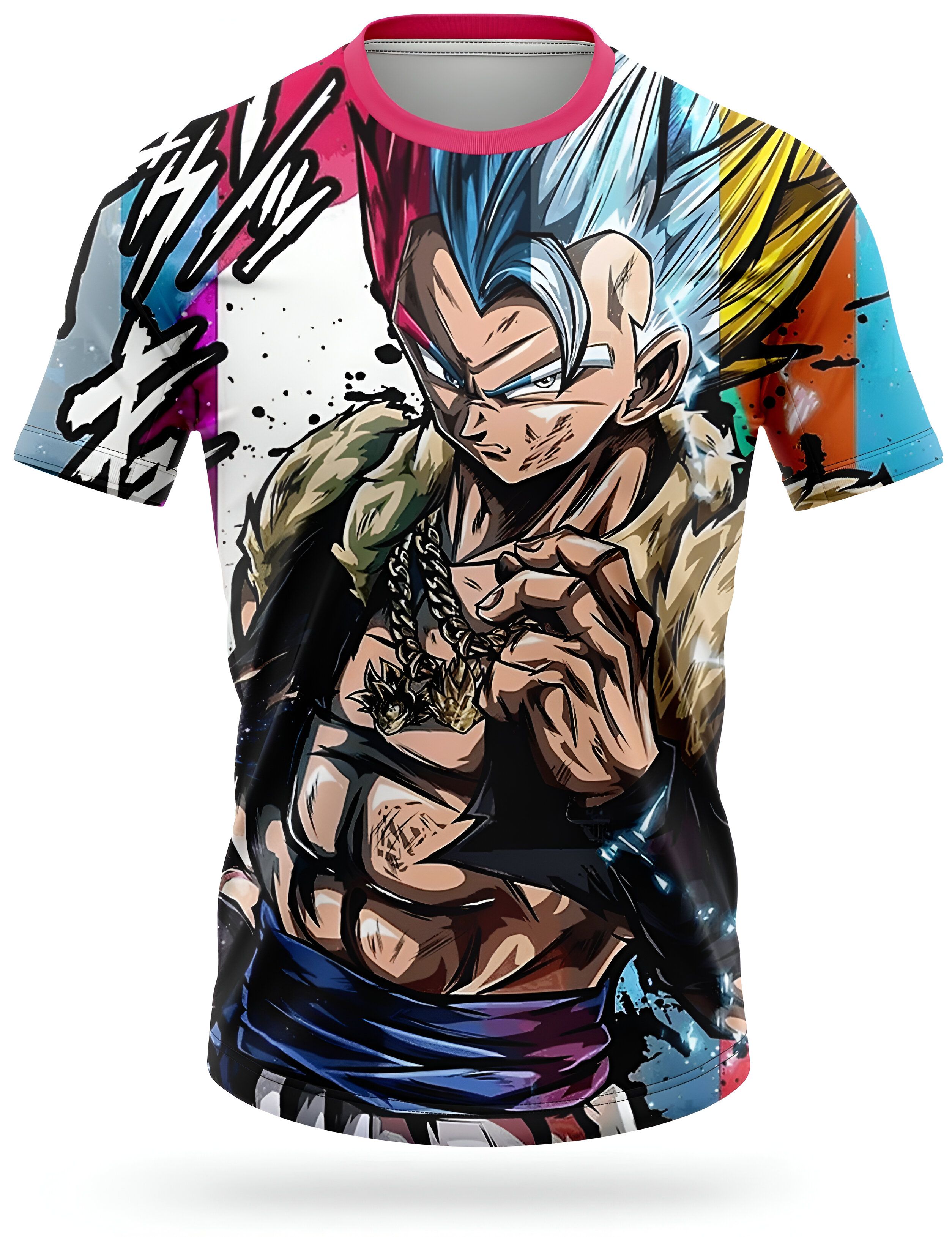 T-Shirt Dragon Ball Z Gogeta du XXS au 6XL