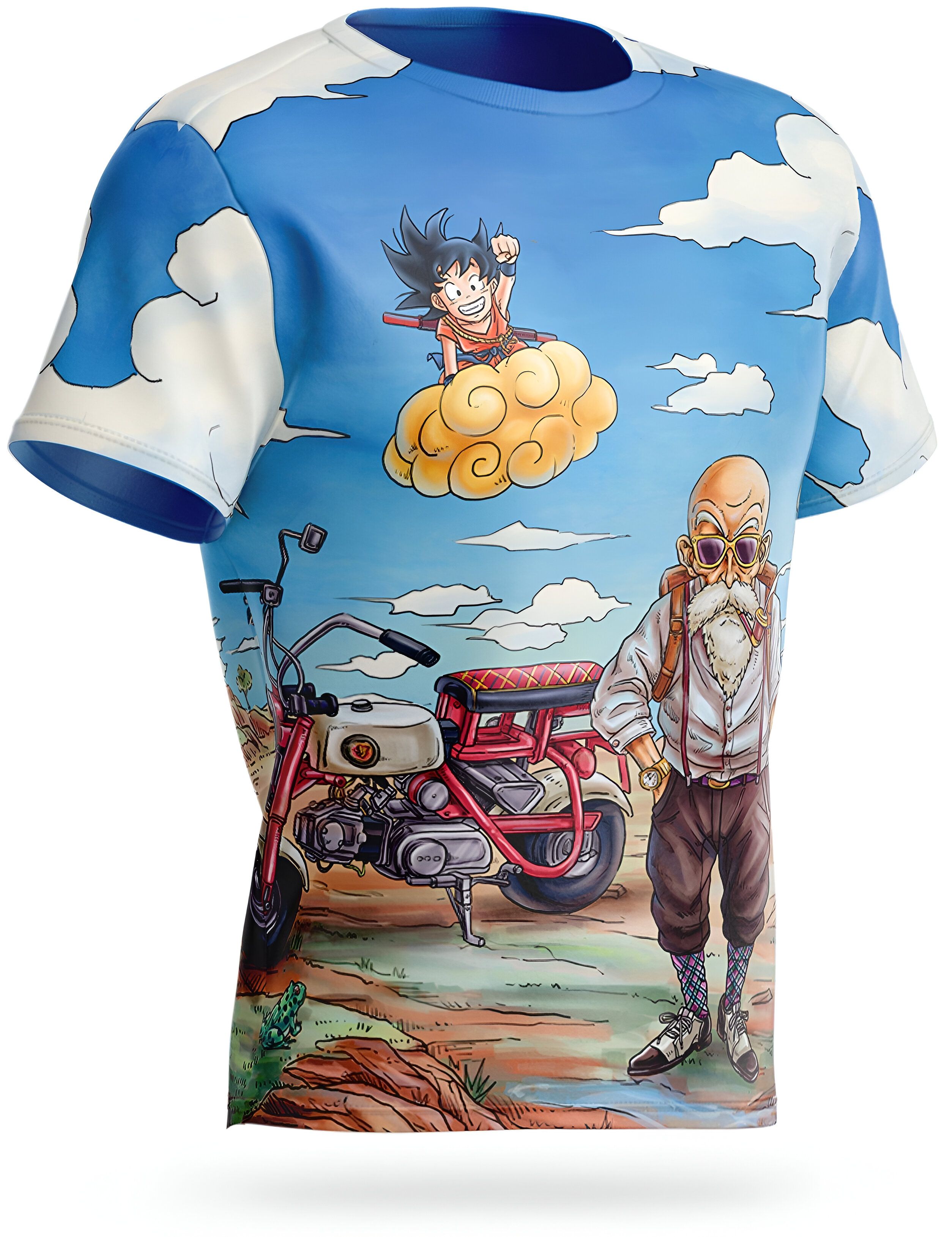 T-shirt Goku et Kame Sennin Dragon Ball Z
