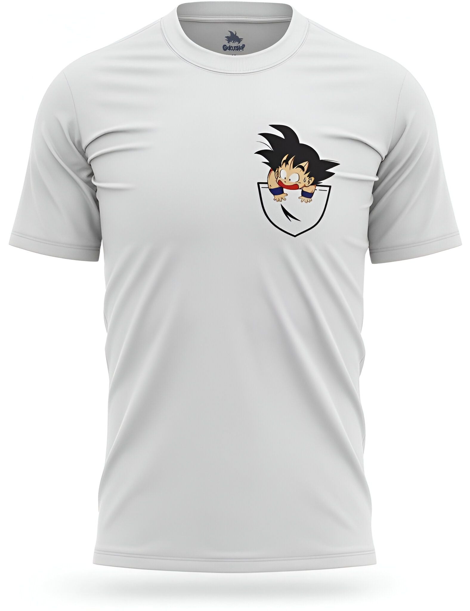 T-Shirt Dragon Ball Z Goku Pocket Tailles XS à XXL