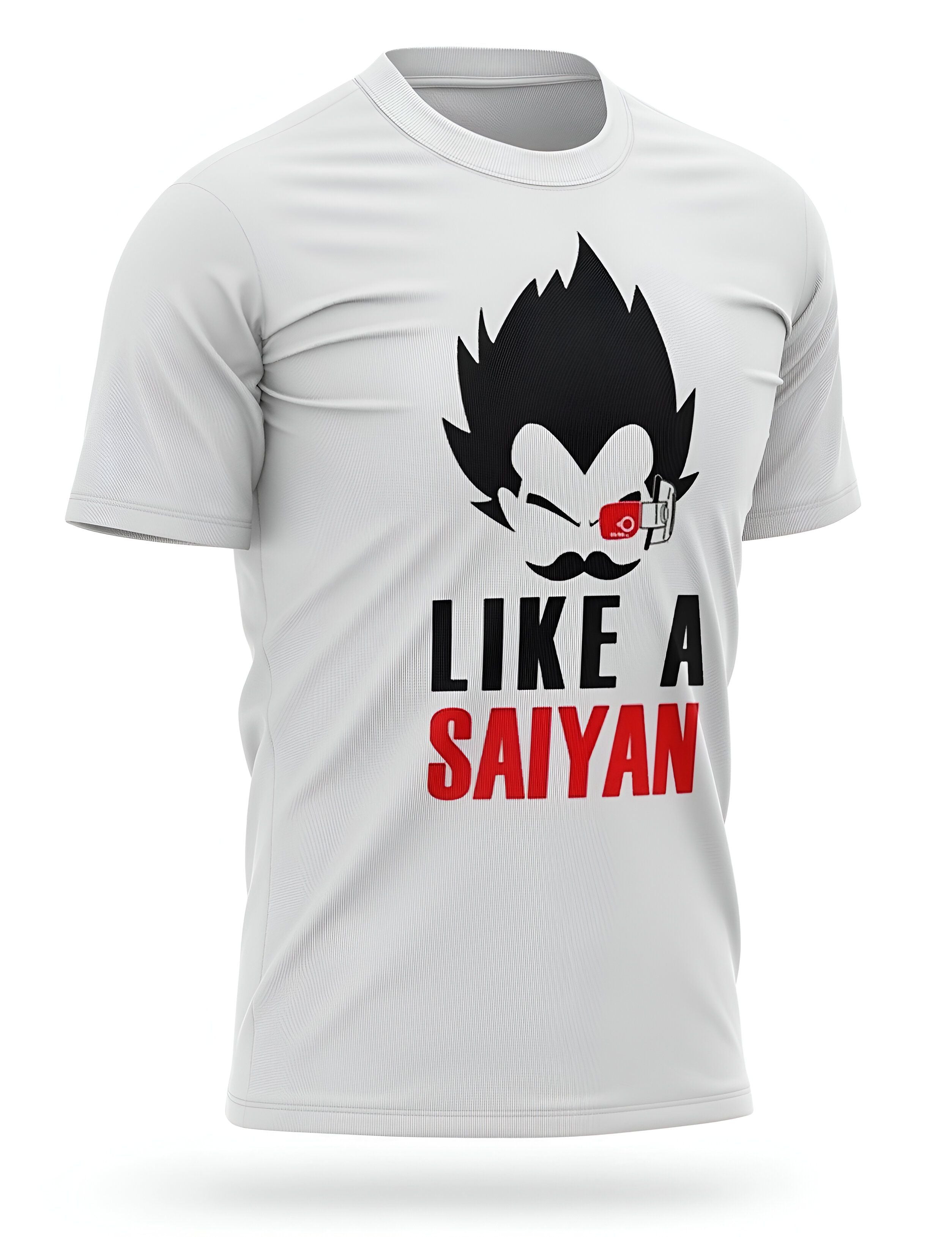 T-Shirt Dragon Ball Z Like A Saiyan du S au 3XL – Image 2