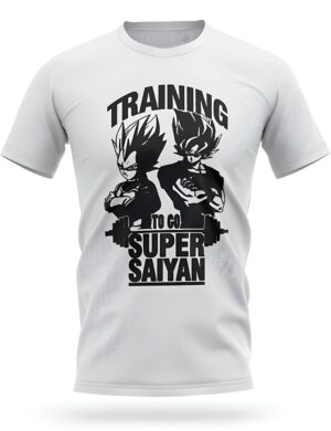 T-Shirt SSJ Training Dragon Ball Z pour la musculation