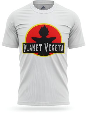 T-shirt Planète Vegeta Dragon Ball Z, tailles S à 3XL