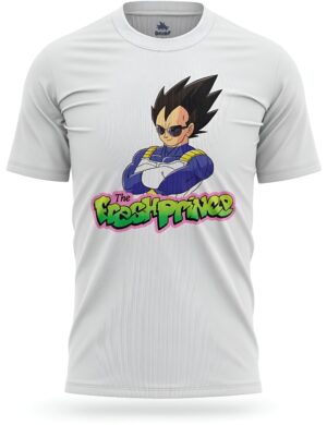 T-shirt Prince de Bel-Air Dragon Ball Z du S au 3XL