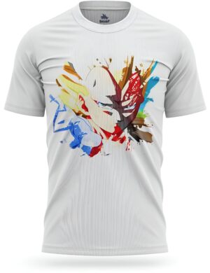T-shirt Vegeta Dragon Ball Z au design 3D