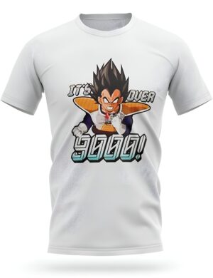 T-shirt Vegeta Over 9000 de Dragon Ball Z