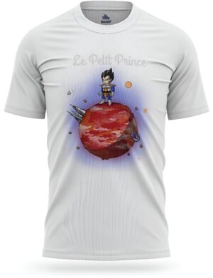T-Shirt Vegeta Petit Prince Dragon Ball Z, du S au 3XL