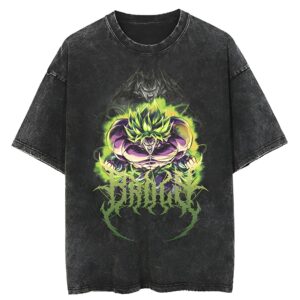 T-shirt oversize Broly légendaire Dragon Ball, du S au 3XL